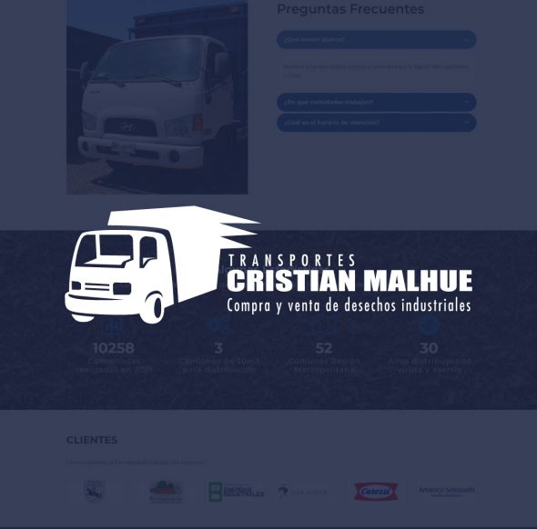 Transportes Malhue Web